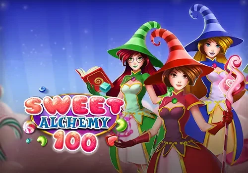 Sweet Alchemy 100 - Magical candy-themed game with colorful combinations